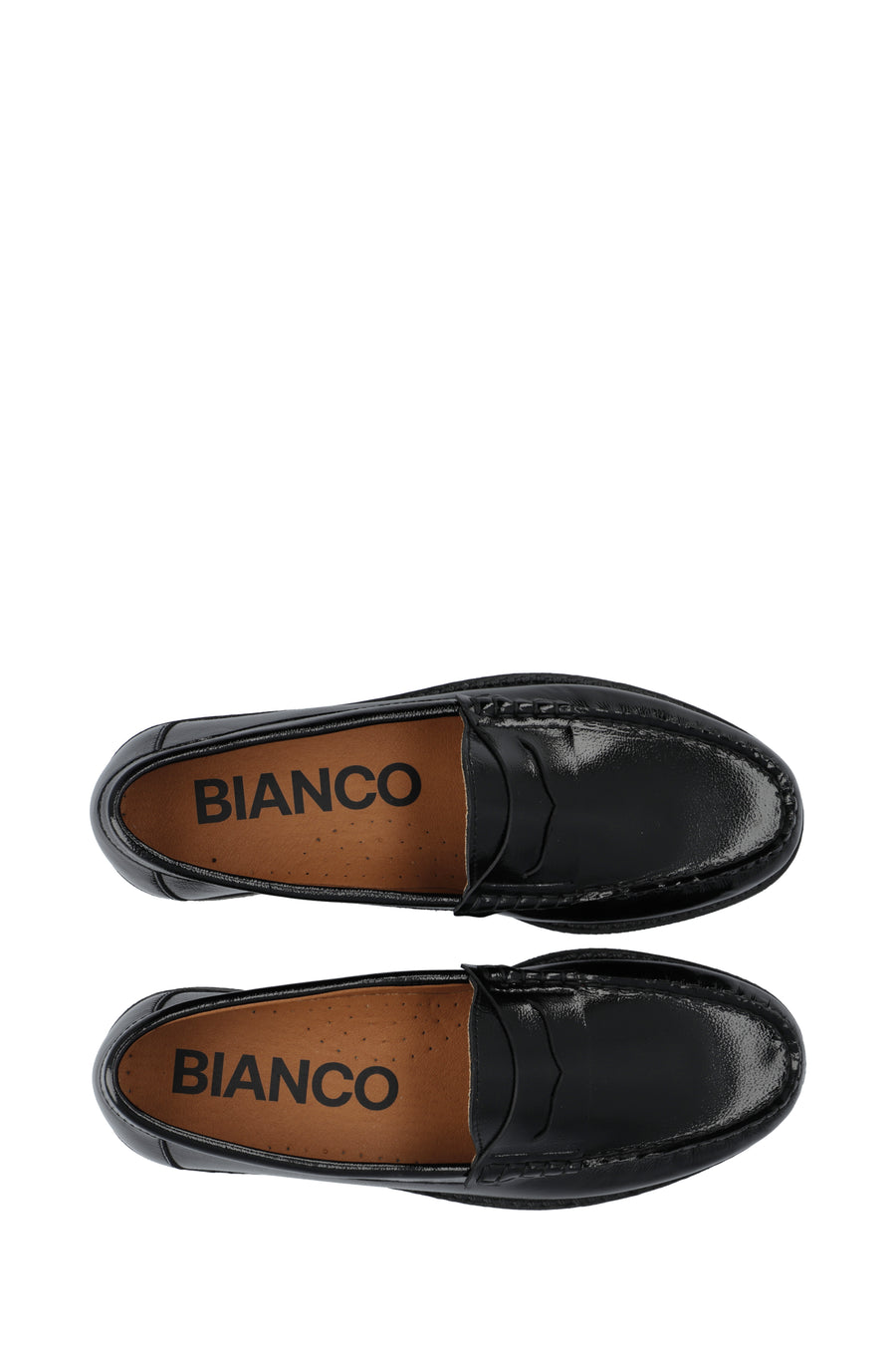 BIAPOP PENNY LOAFER NAPPALACK - SCHWARZE LOAFER