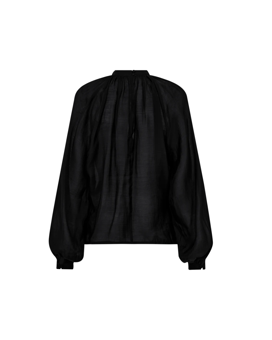 COPENHAGEN MUSE CMTILLY BLOUSE - BLUSE MIT SCHLEIFE IN SCHWARZ