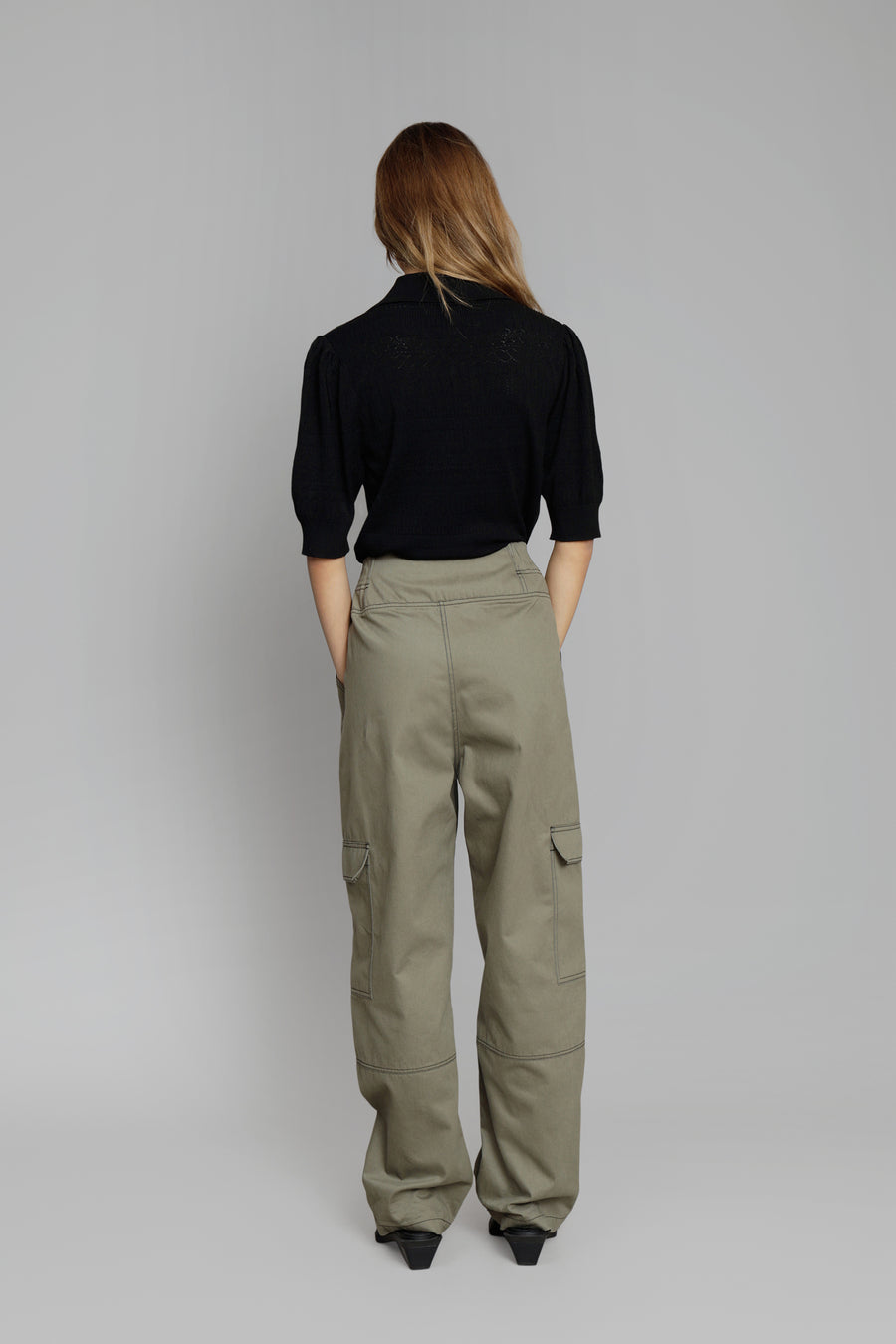 MUNTHE ENTHUSIASTIC PANTS - CARGO HOSE IN FARBE ARMY