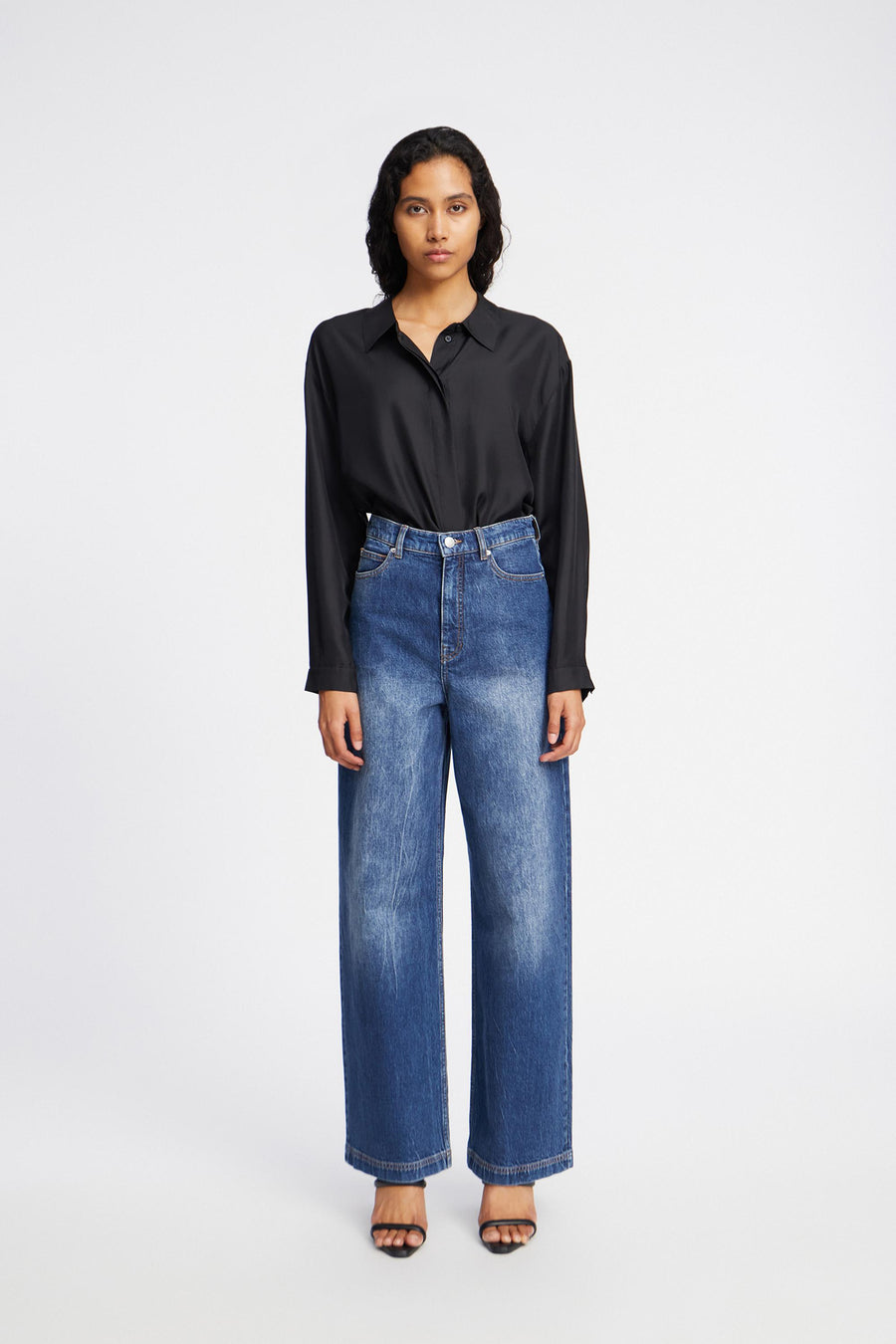 MUNTHE LACUBU JEANS INDIGO BLUE - JEANS INDIGO BLAU