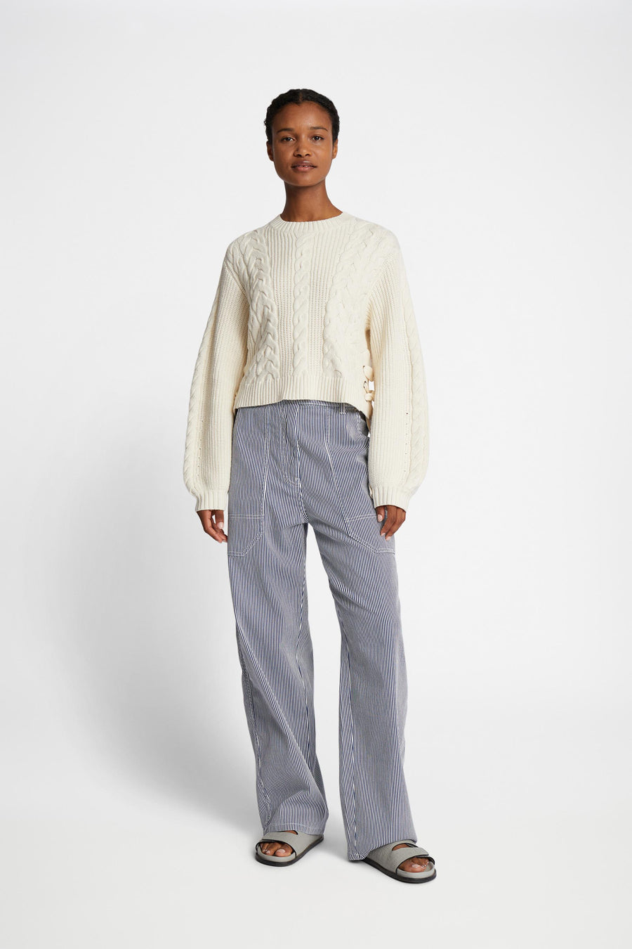 MUNTHE FABRICKA KNIT - PULLOVER MIT KORDELN
