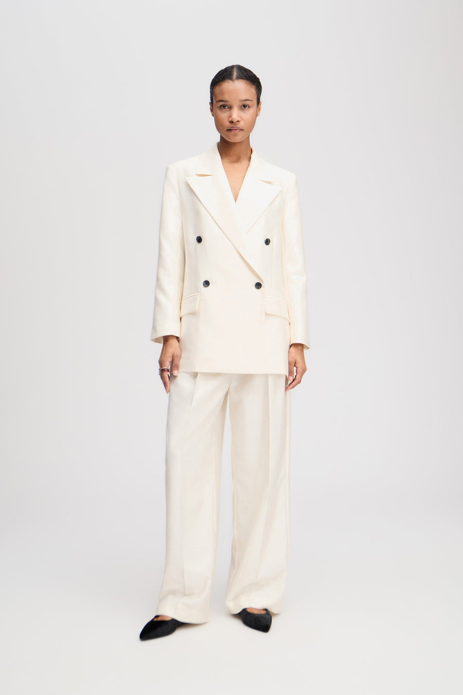 MUNTHE LYNZOO PANTS IN IVORY - HOSE IN HELL
