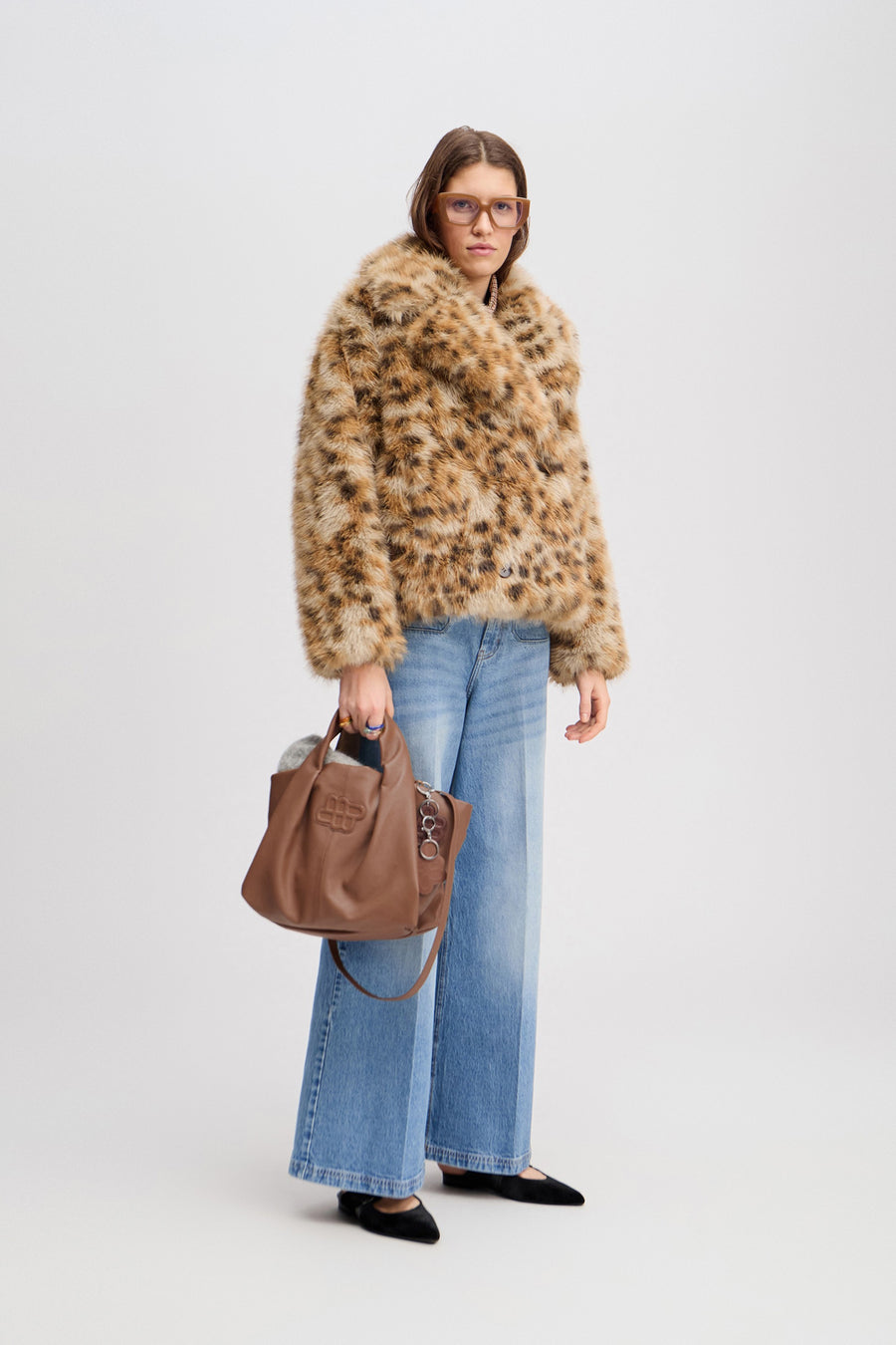 MUNTHE LESTINE FAKE FUR JACKET - KURZE KUNSTPELZ JACKE