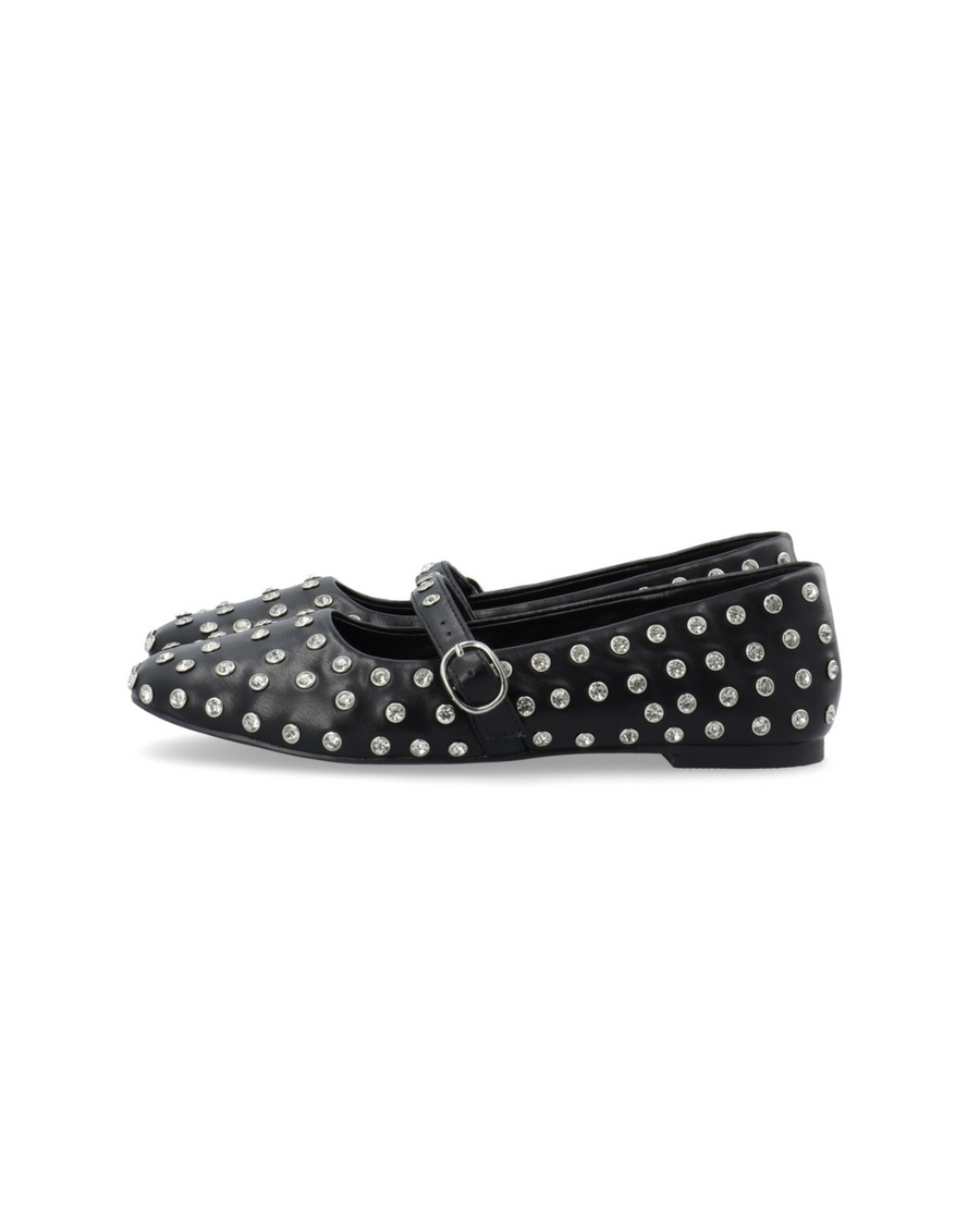 BIANCO MARY JANE BIAFALL - MARY JANES MIT STRASS