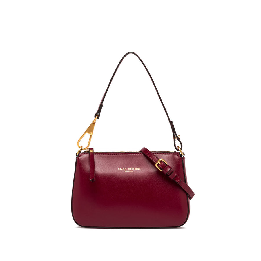 GIANNI CHIARINI BROOKE PREZIOSO - TASCHE KLEIN IN BURGUND ROT