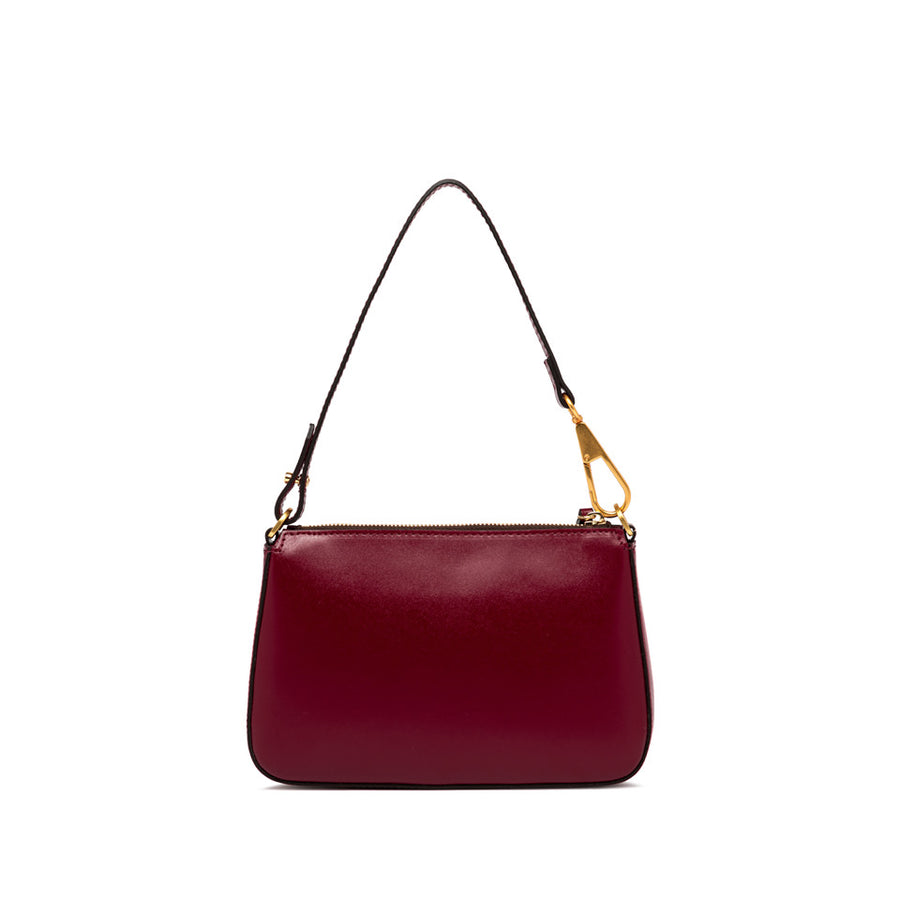 GIANNI CHIARINI BROOKE PREZIOSO - TASCHE KLEIN IN BURGUND ROT