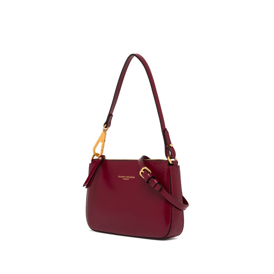 GIANNI CHIARINI BROOKE PREZIOSO - TASCHE KLEIN IN BURGUND ROT