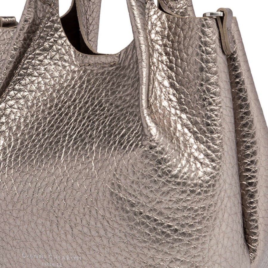 GIANNI CHIARINI DUA MINI BAG - TASCHE KLEIN IN METALLIC OPTIC