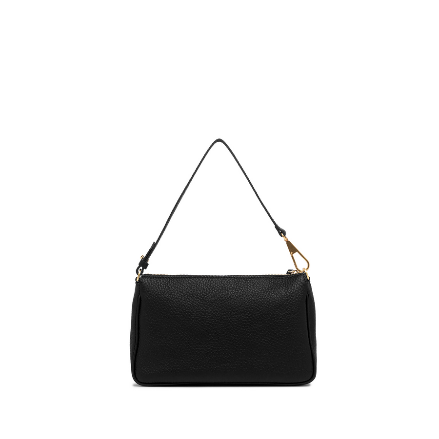 GIANNI CHIARINI BROOKE BAG BLACK - TASCHE BROOKE MITTLERE GRÖßE