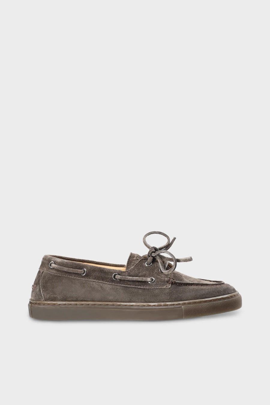 CPH160 SUEDE OFF BLACK - LOAFER SEGELSCHUHE IN GRAU