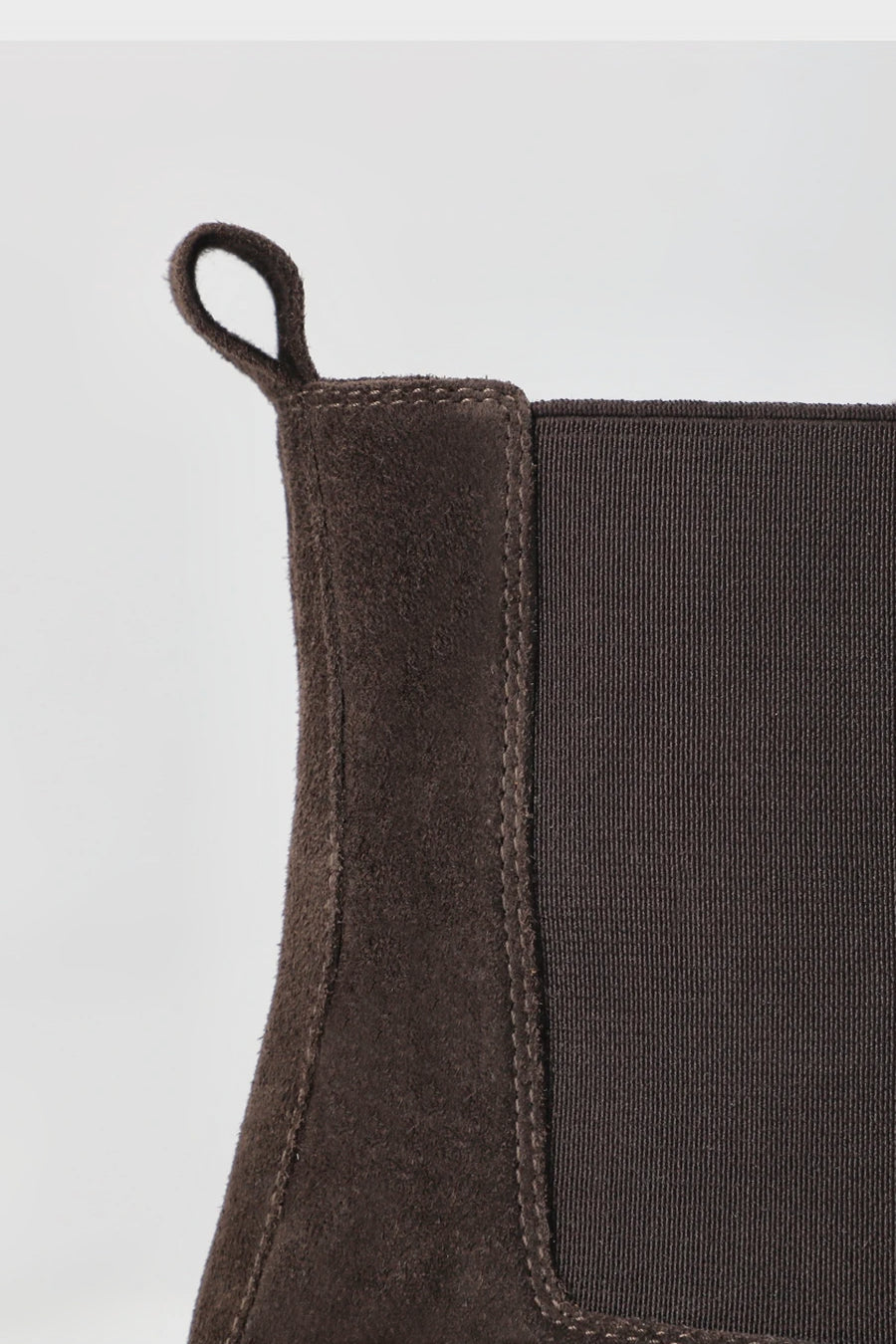CPH294 CHELSEA SUEDE CHOCOLATE - SPITZE BOOTS WILDLEDER