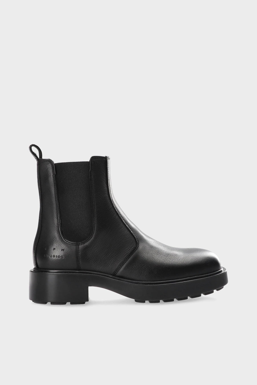 CPH444 LEATHER BOOTS BLACK - CHELSEA BOOTS SCHWARZ