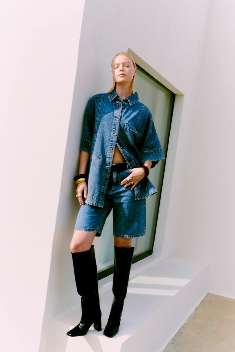 COPENHAGEN MUSE DENIM SHORTS JEYCCE