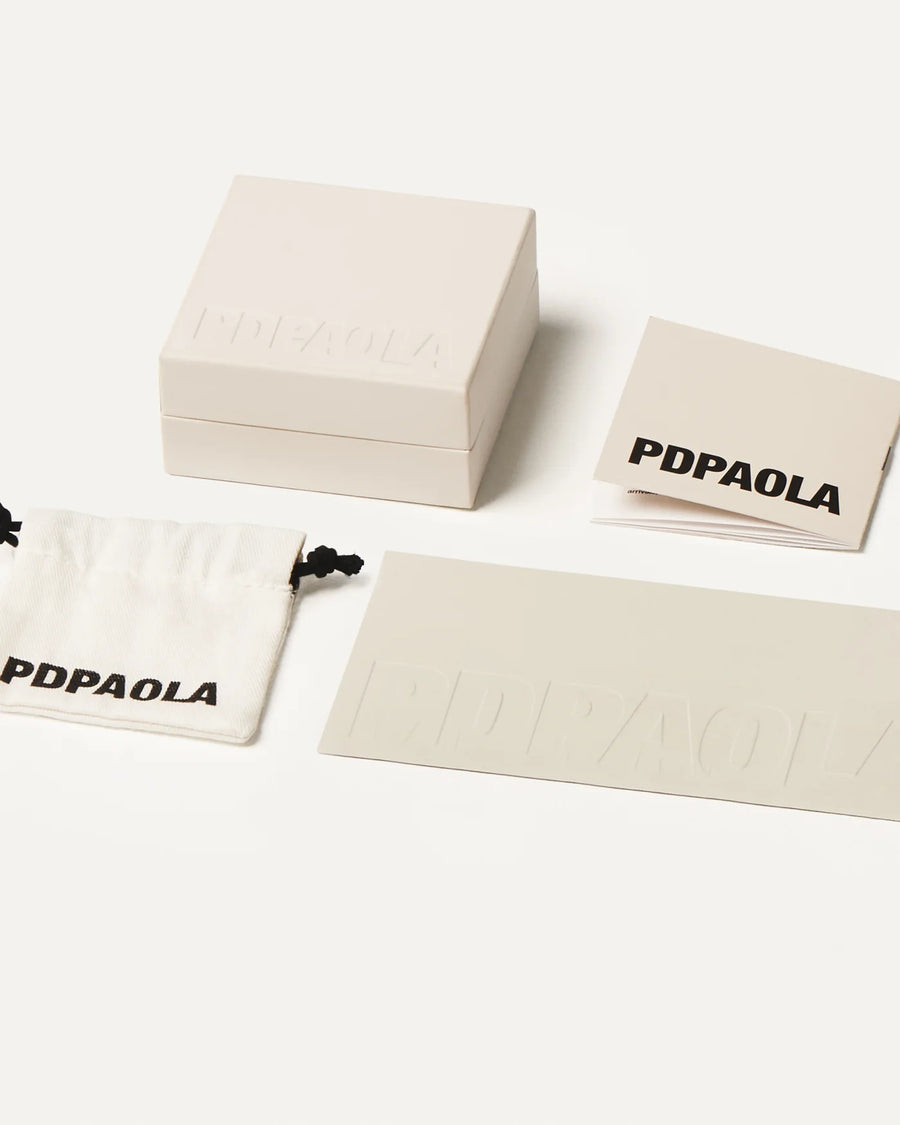 PD PAOLA ESTELA NECKLACE - HALSKETTE GOLD MIT ZIRKONIA