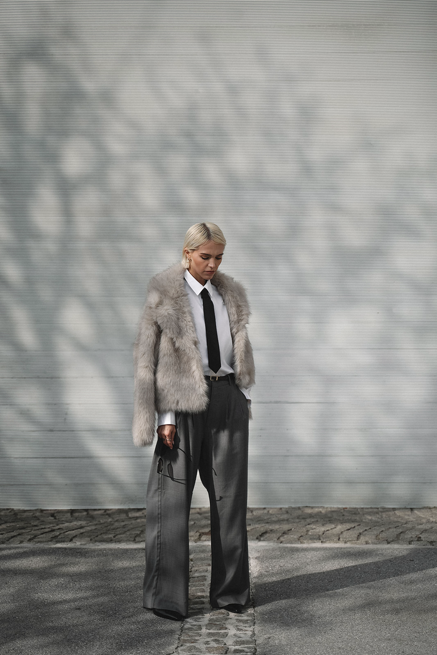 CPH MUSE LUSHY FAKE FUR JACKET - KURZE FELL JACKE