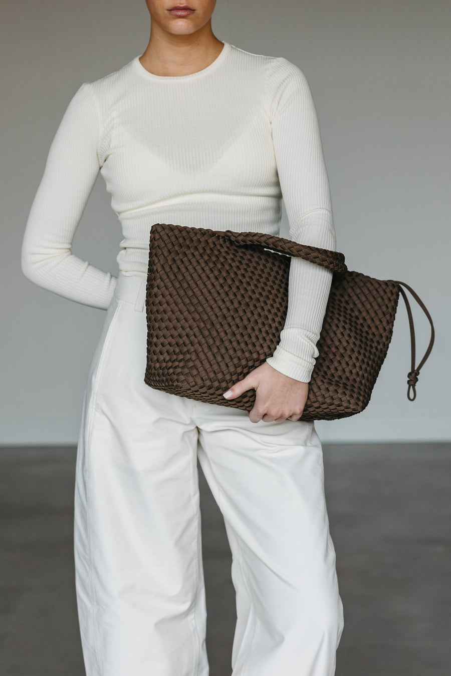 MARREA BAG MEDIUM COCO FRESCO - TASCHE MEDIUM IN MITTELBRAUN