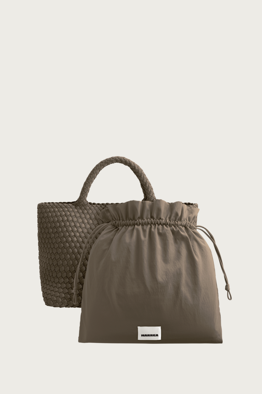 MARREA BAG MEDIUM COCO FRESCO - TASCHE MEDIUM IN MITTELBRAUN