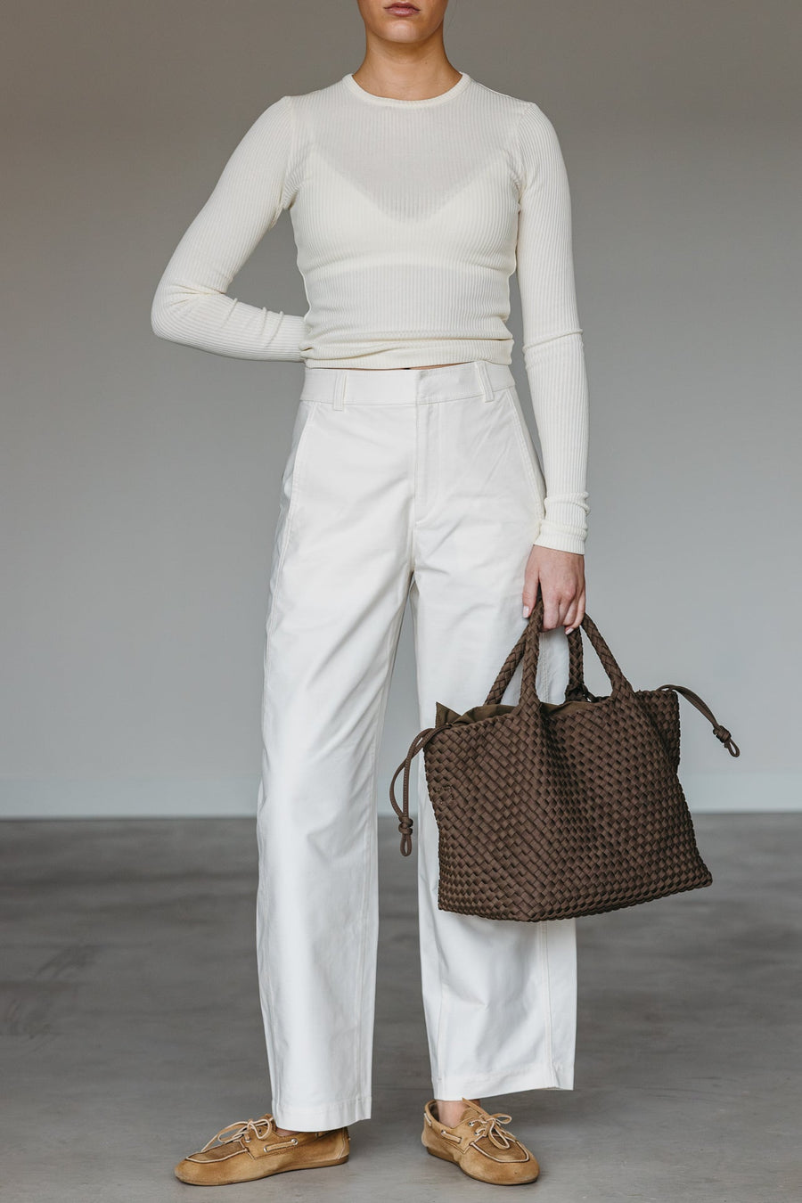 MARREA BAG MEDIUM COCO FRESCO - TASCHE MEDIUM IN MITTELBRAUN