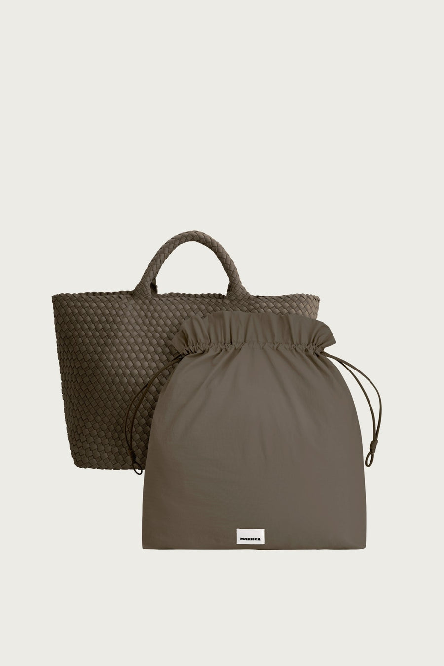 MARREA BAG LARGE COCO FRESCO - TASCHE GROß IN BRAUN