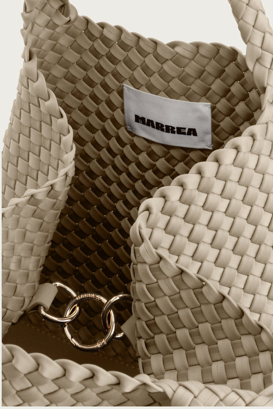 MARREA BAG LARGE NO TAN LINES - TASCHE GROß IN HELL BEIGE