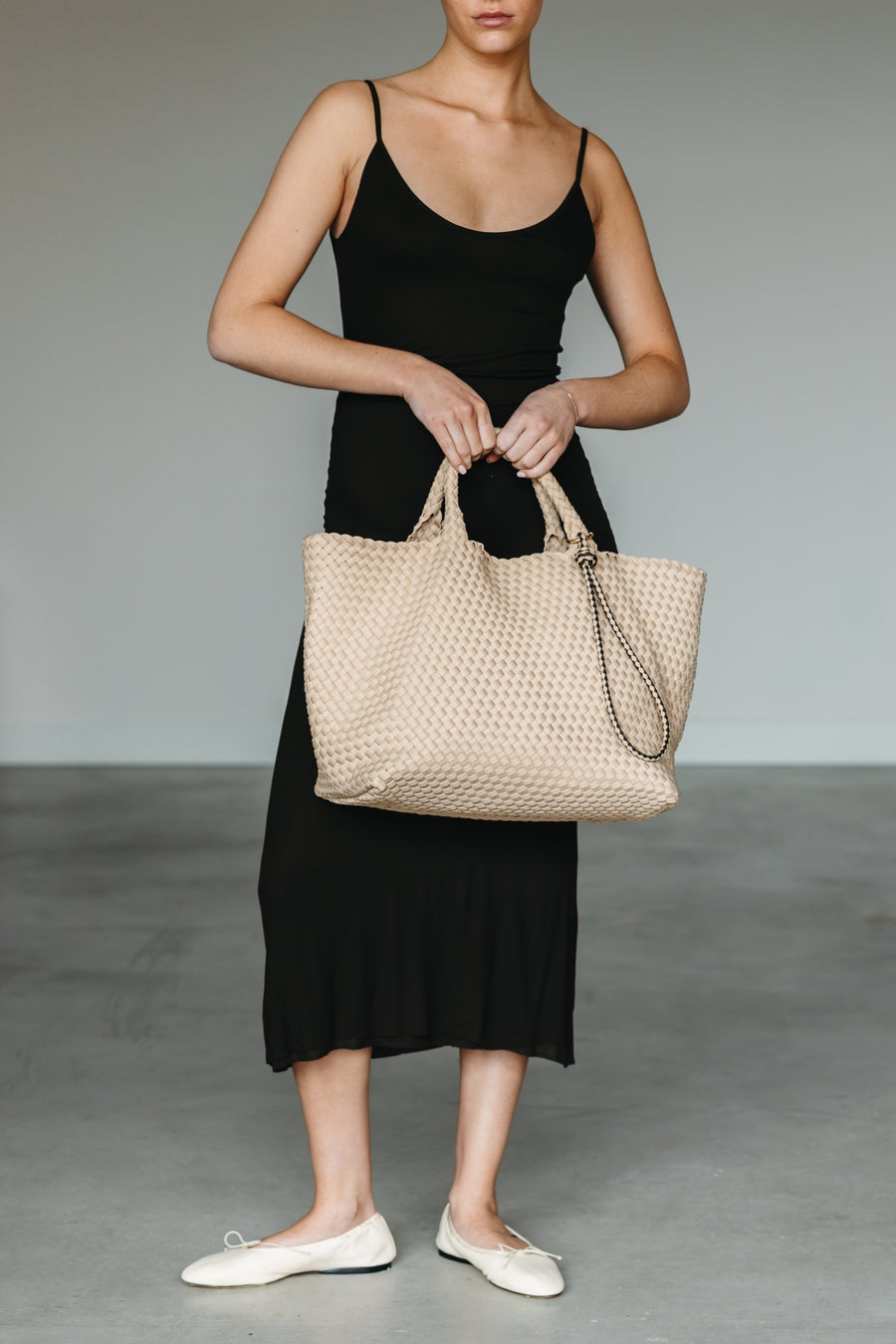 MARREA BAG LARGE NO TAN LINES - TASCHE GROß IN HELL BEIGE