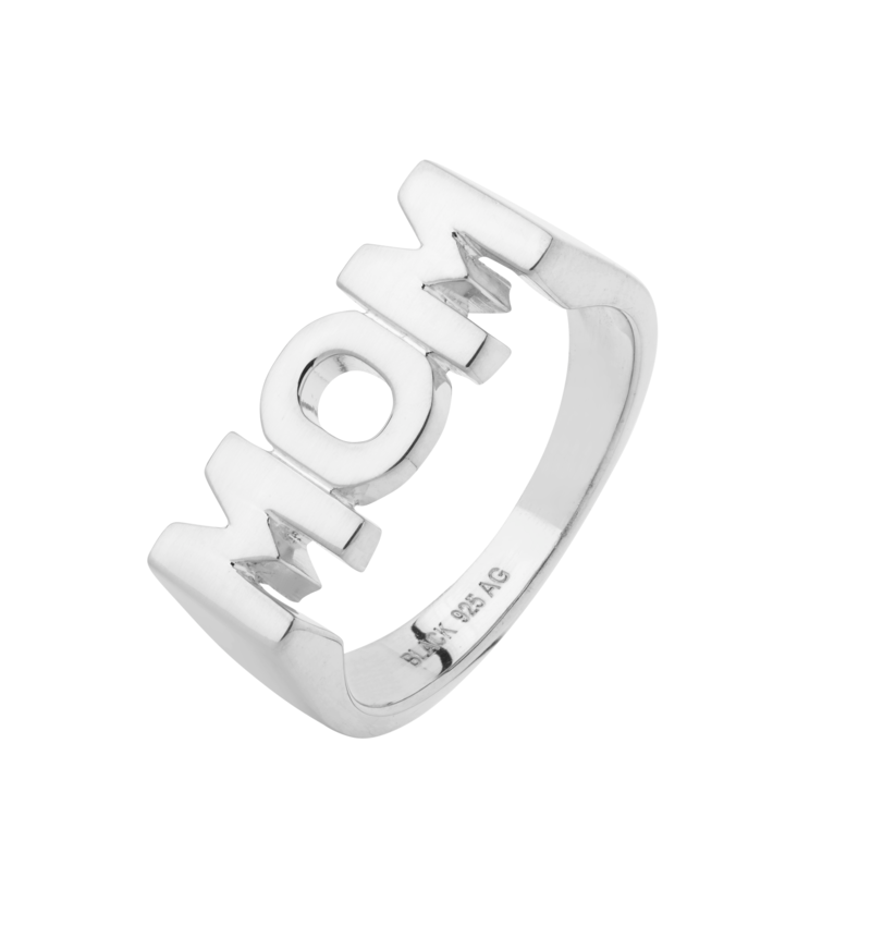 MOM RING BY MARIA BLACK - SILBER