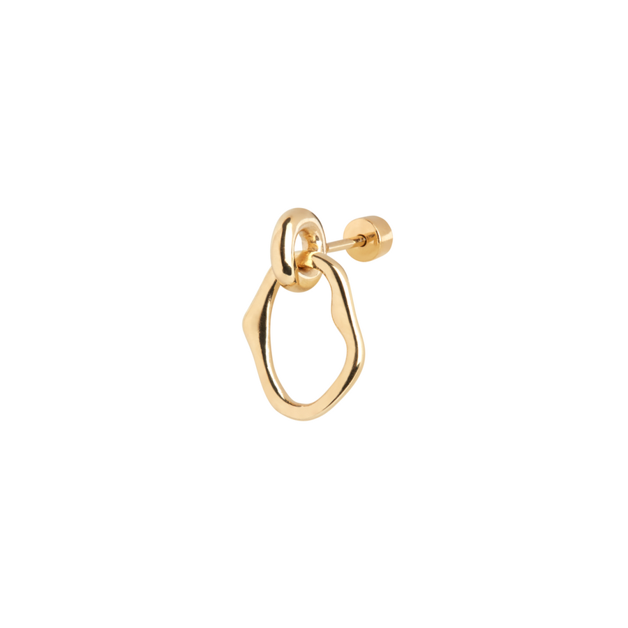 NOON MINI EARRING GOLD - OHRRING GOLD